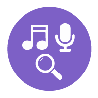 open jam mic search logo